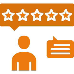 Icône témoignage client